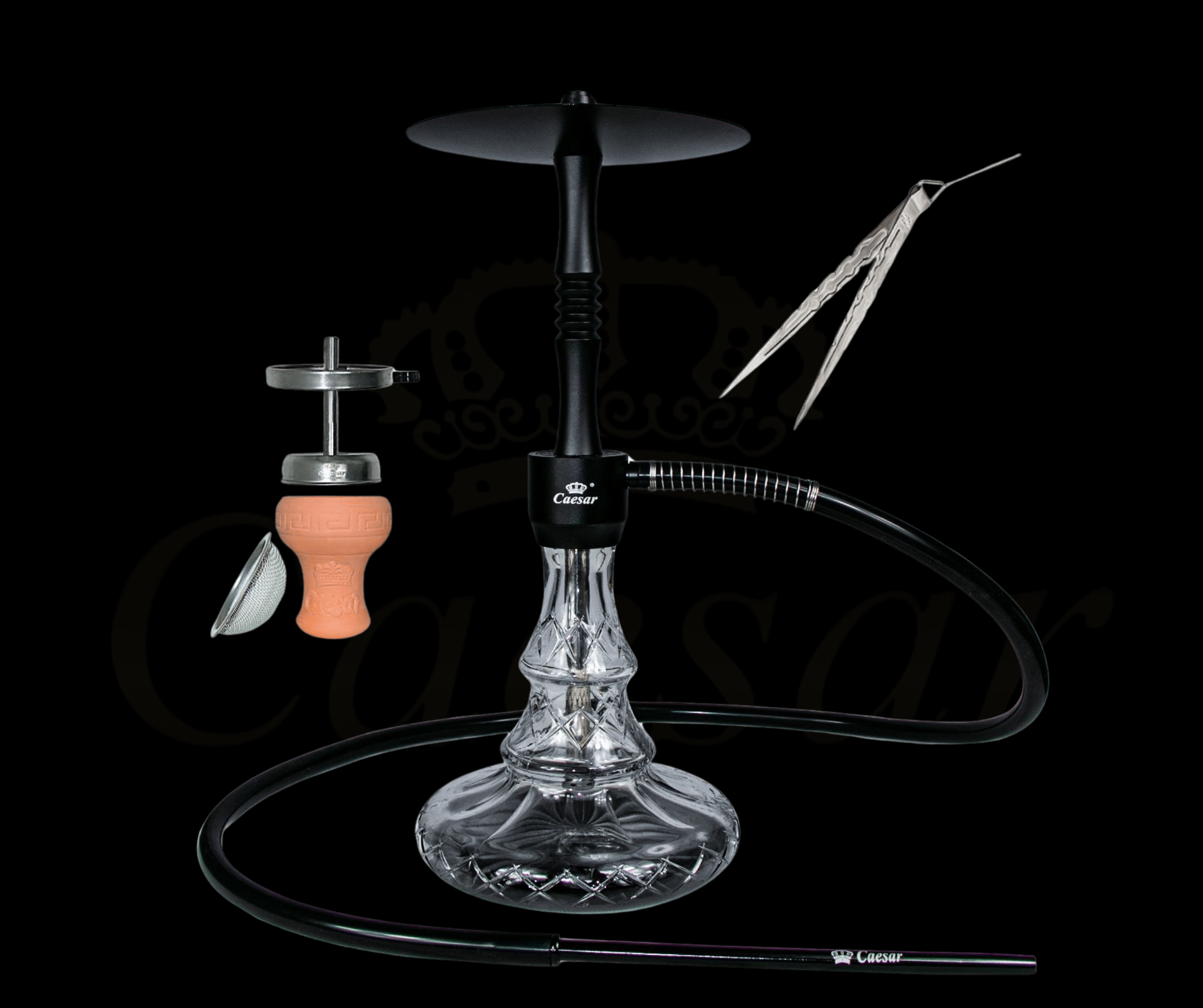 Caesar 2025 / Model 2403 - Black - Caesar Shisha