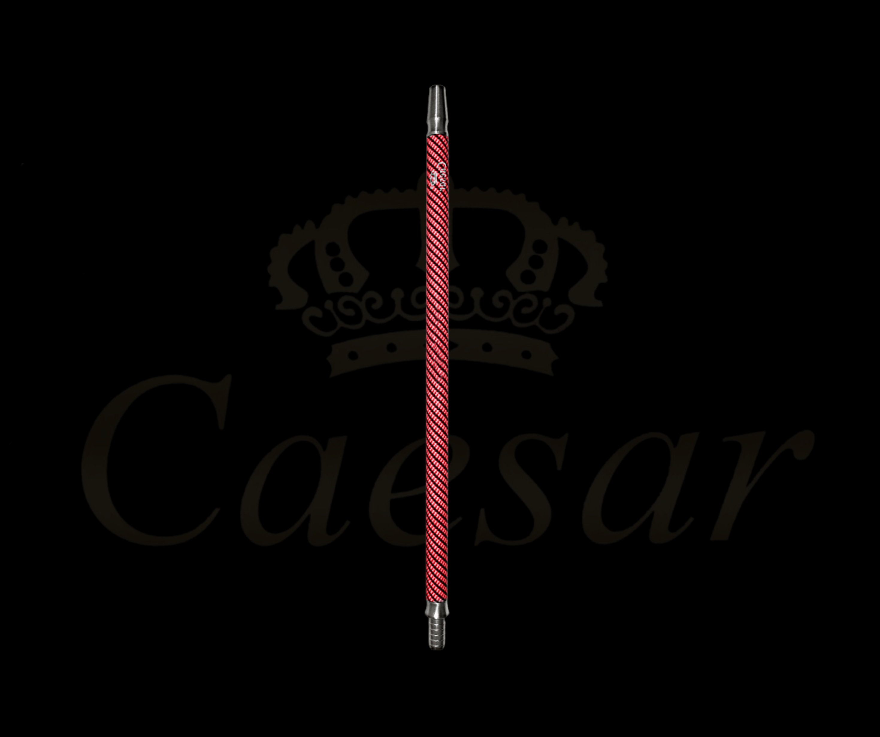 Caesar Carbon Mundstykke - Light Red - Caesar Shisha