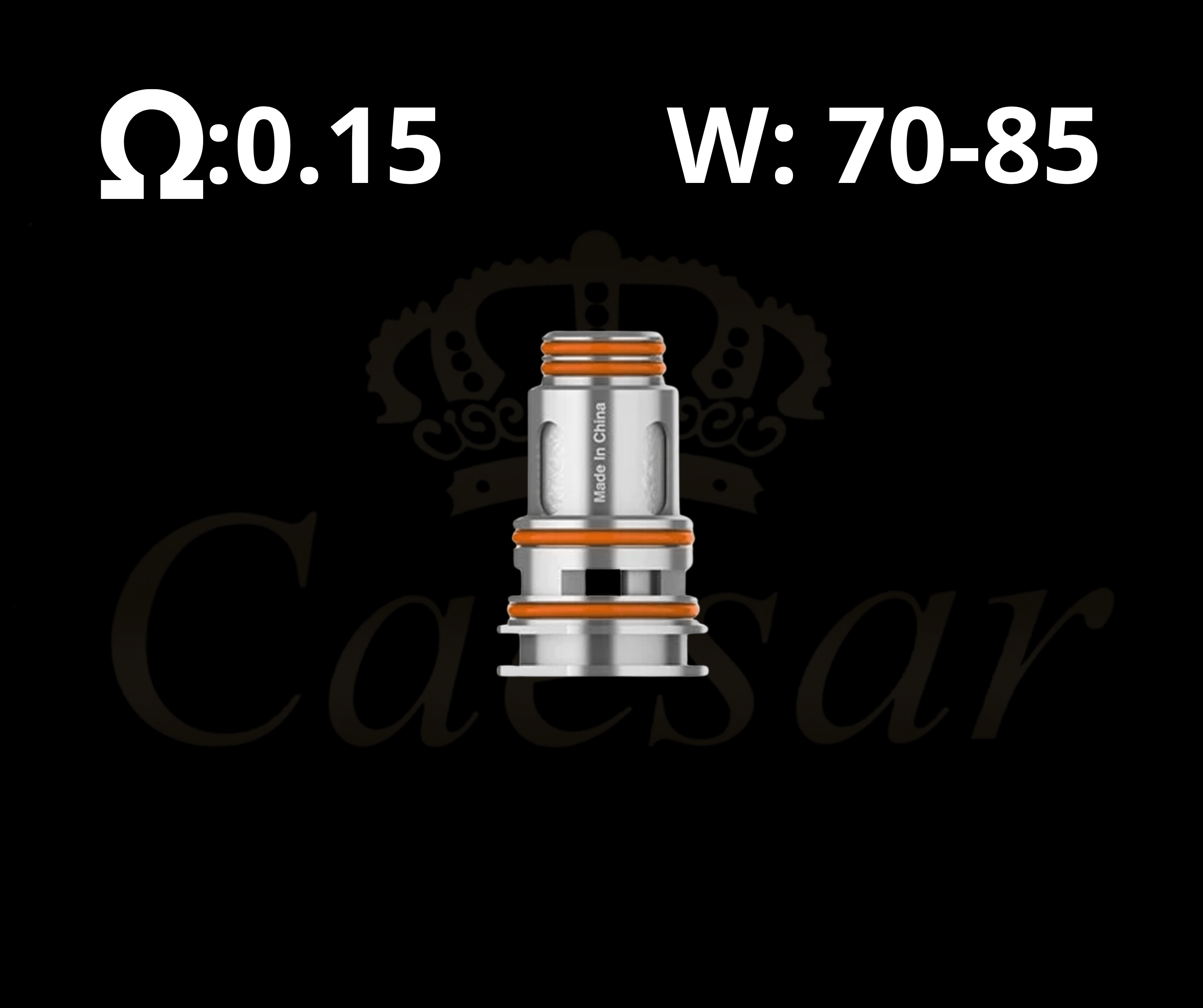 GeekVape B100 / P Coils 0,15 (5 PACK) - Caesar Shisha