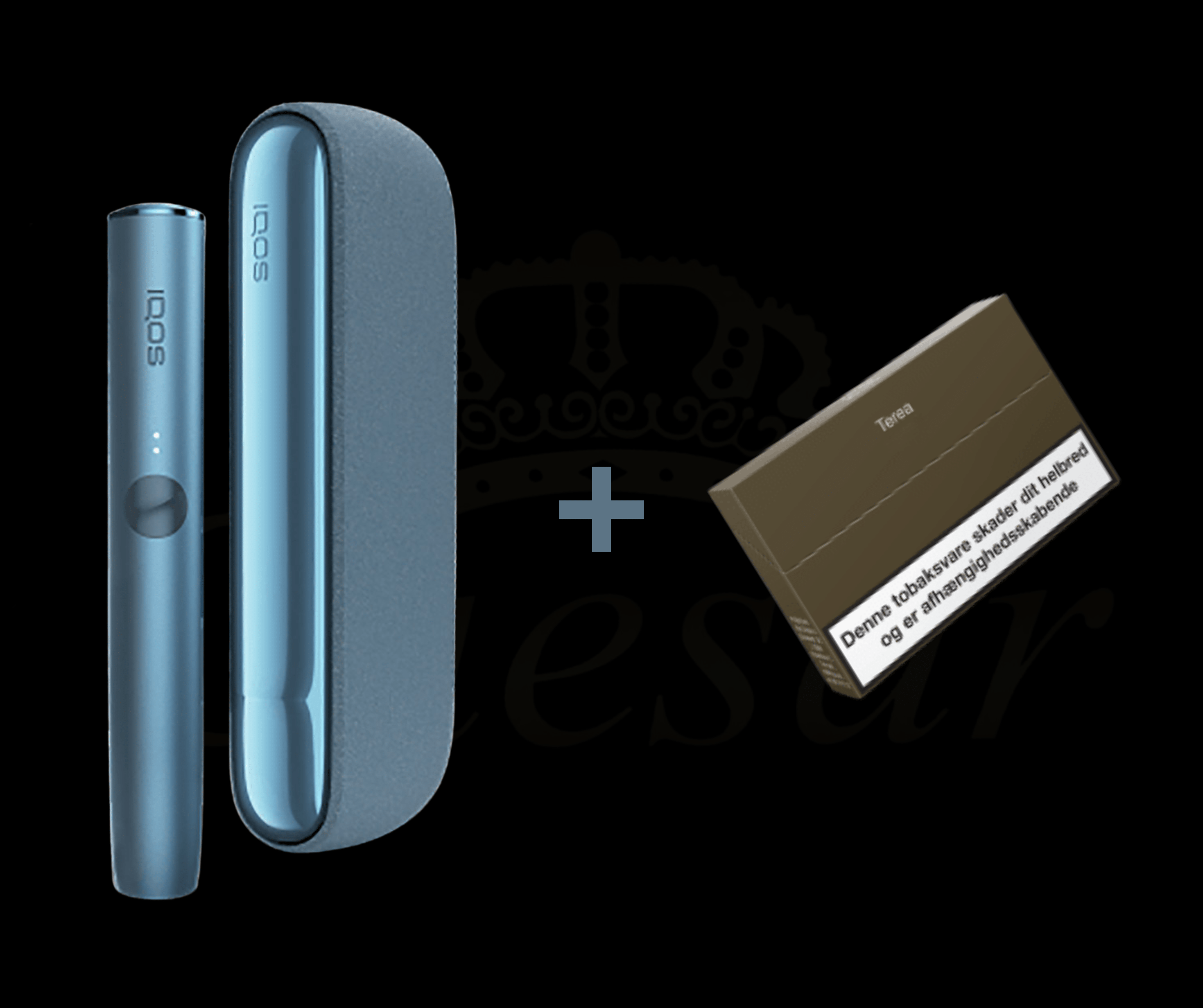 IQOS ILUMA / Azure Blue - Caesar Shisha