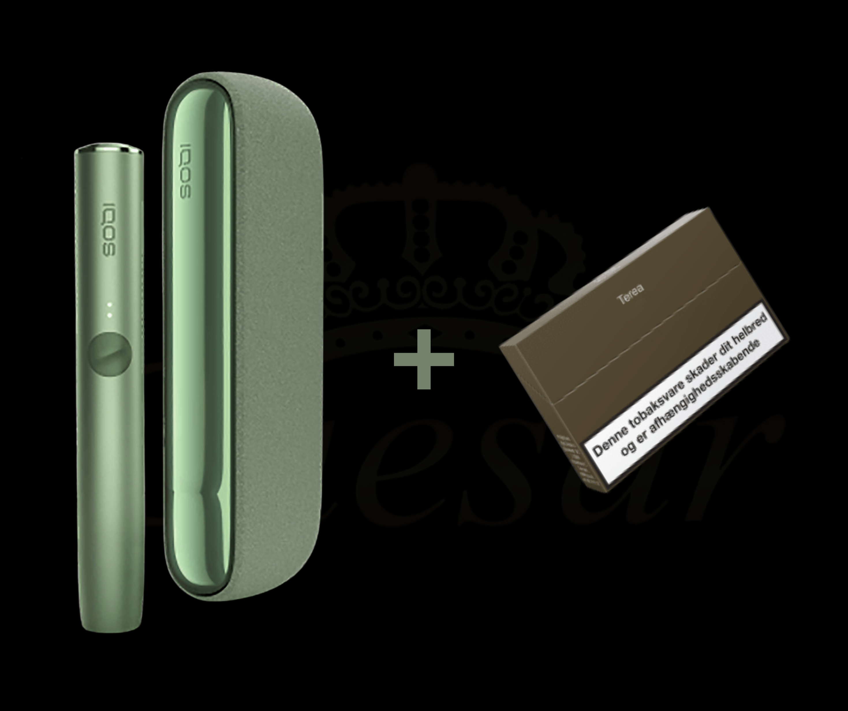 IQOS ILUMA / Moss Green - Caesar Shisha