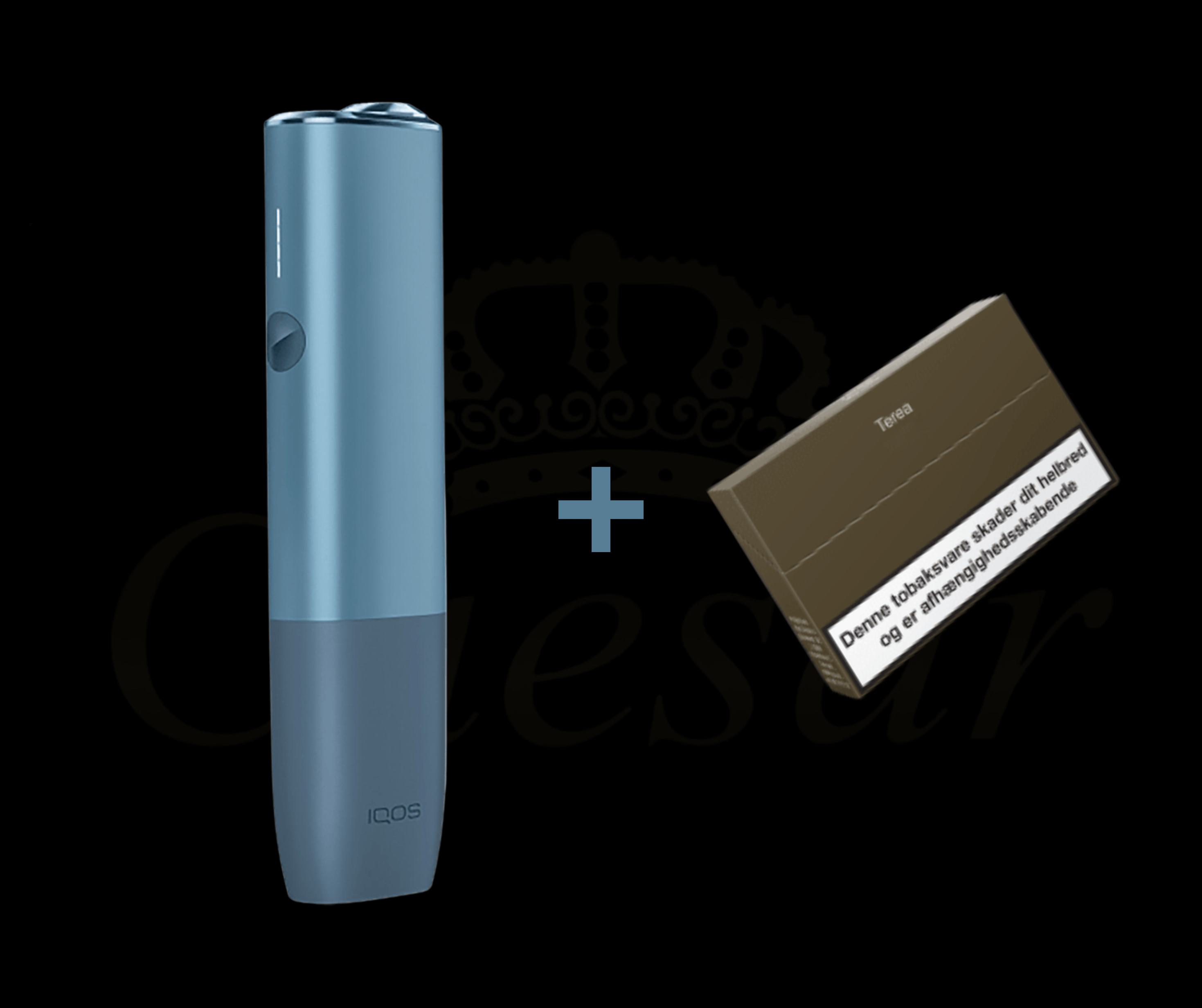 IQOS ILUMA ONE / Azure Blue - Caesar Shisha