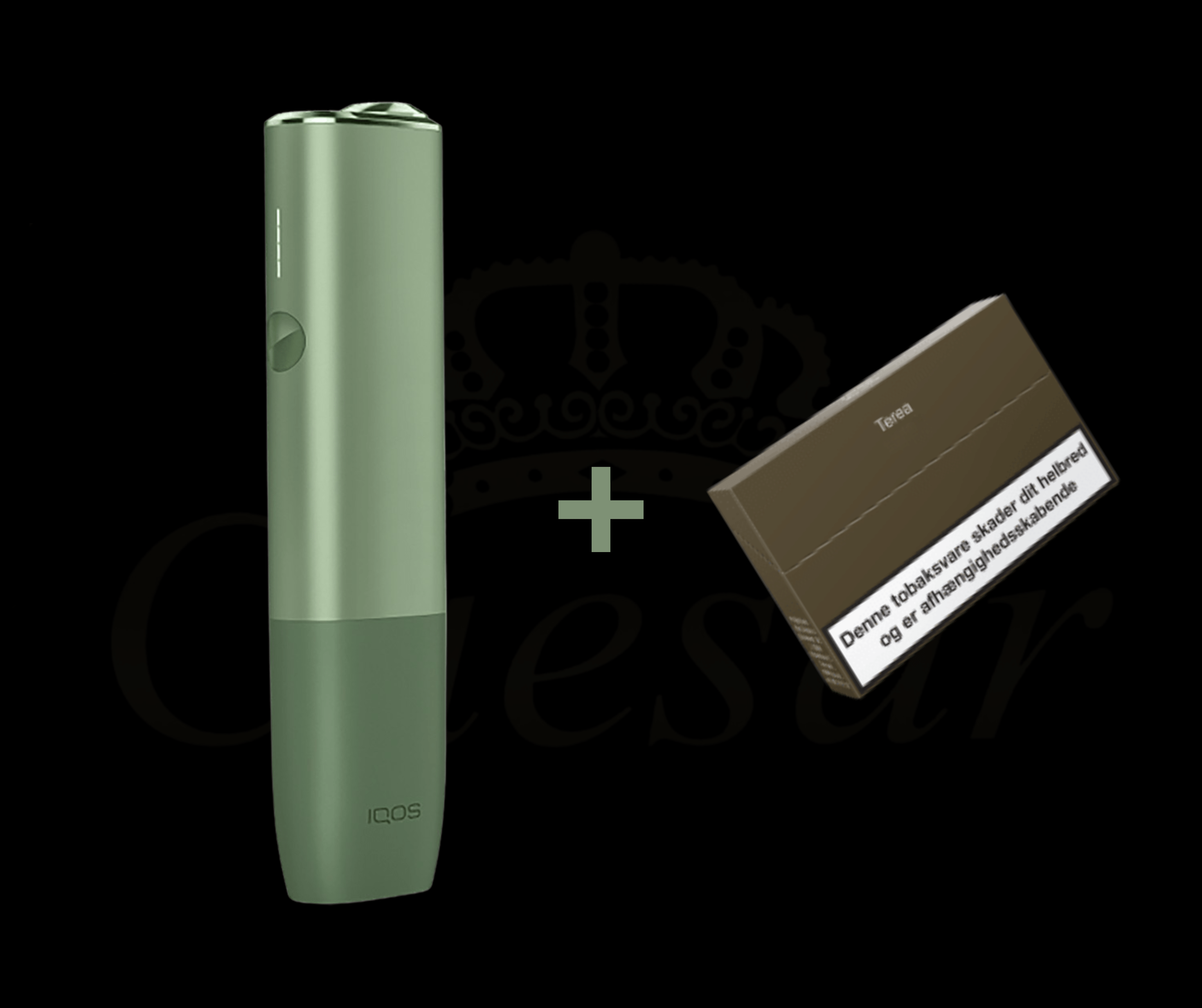 IQOS ILUMA ONE / Moss Green - Caesar Shisha