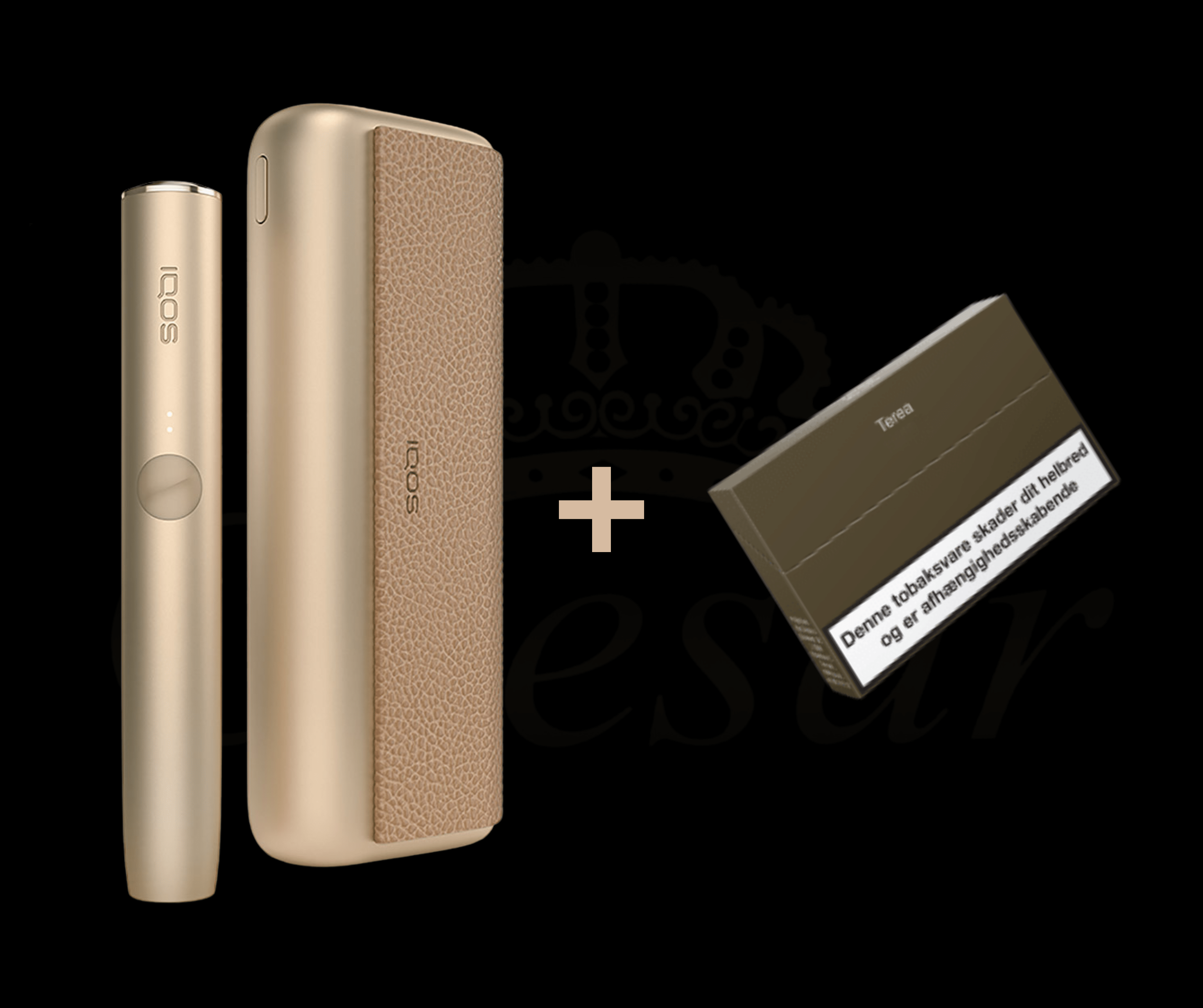 IQOS ILUMA PRIME / Golden Khaki - Caesar Shisha