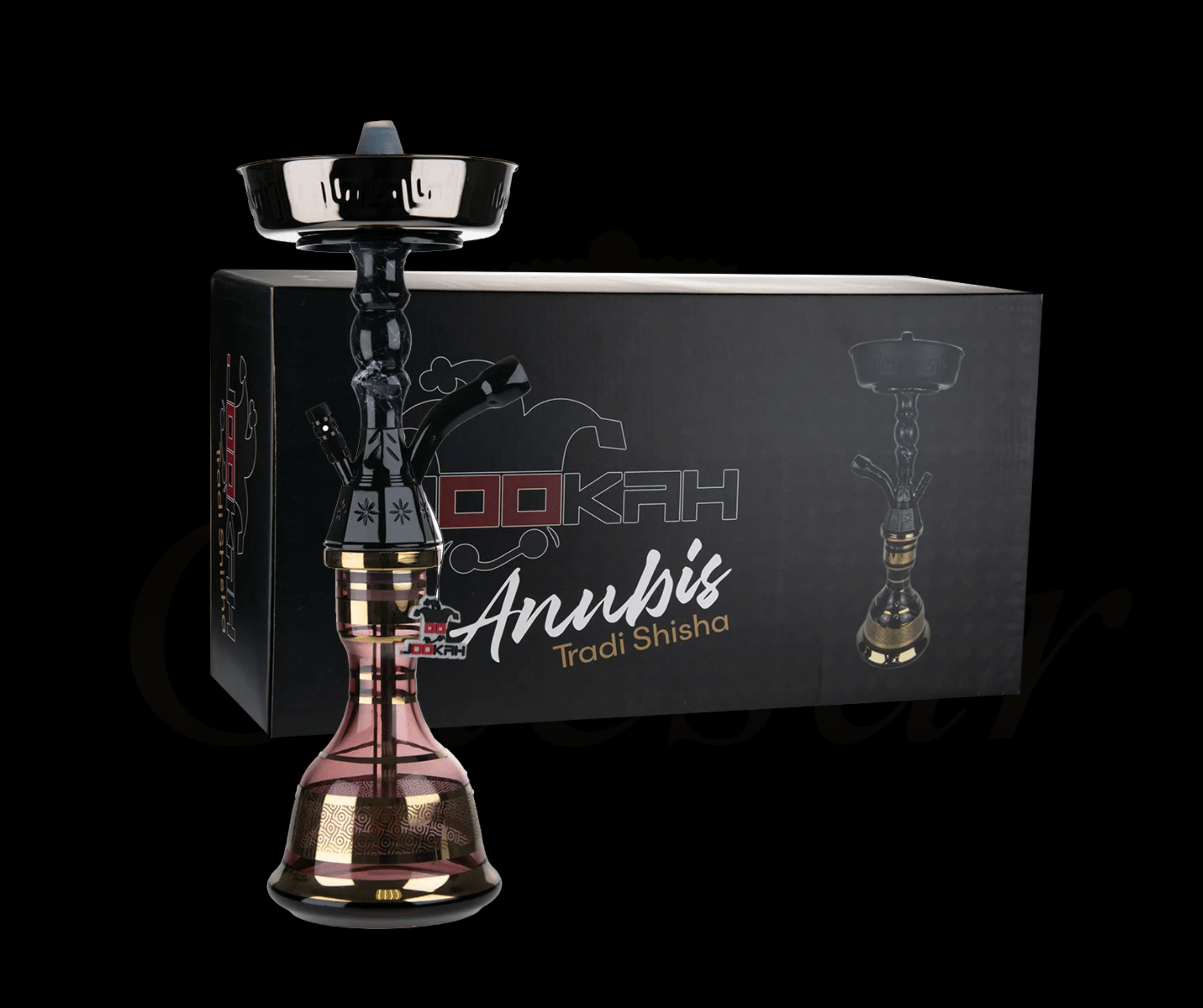 Jookah - Anubis 05 / Black - Purple - Caesar Shisha