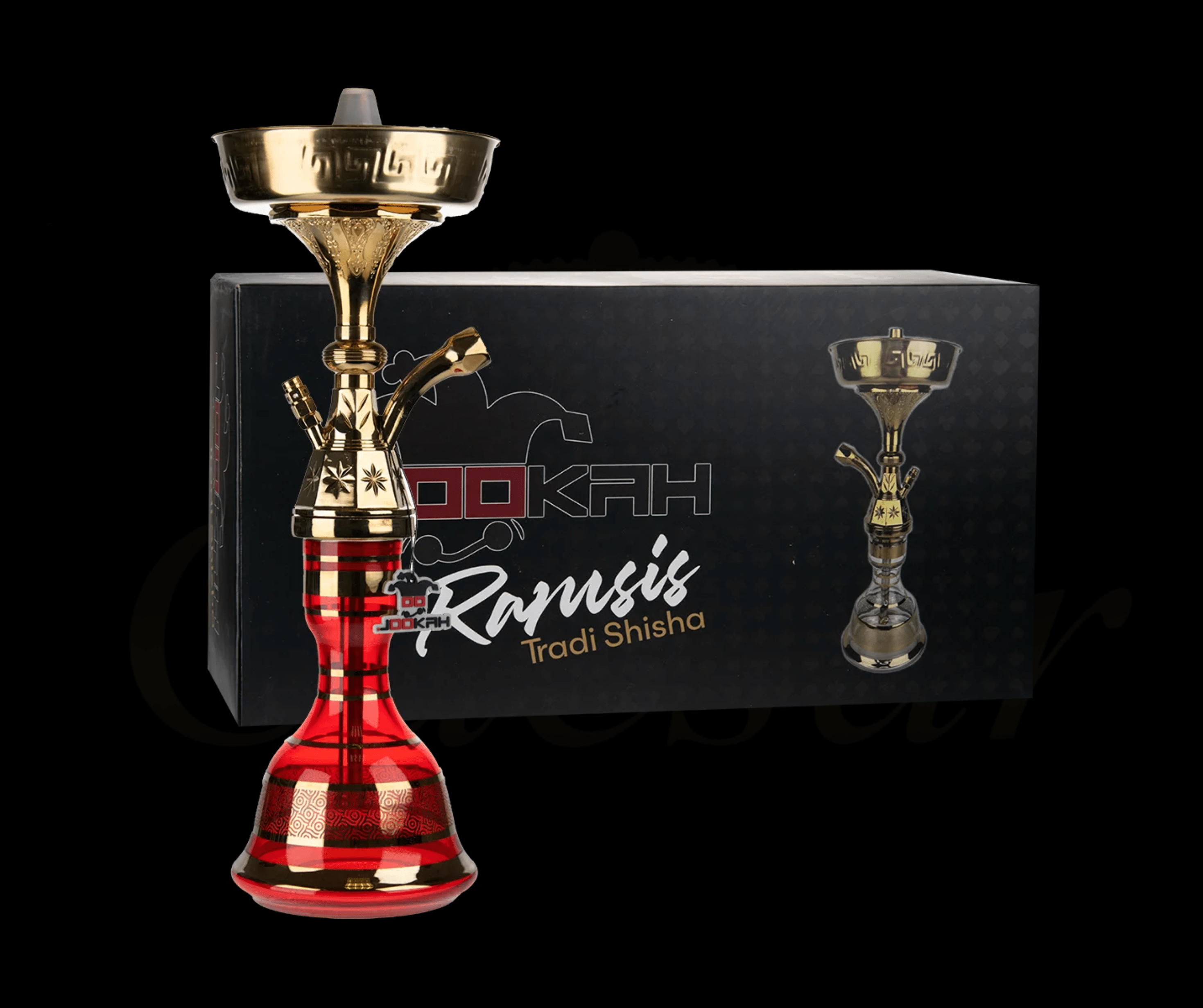 Jookah - Ramsis 04 / Gold - Red - Caesar Shisha