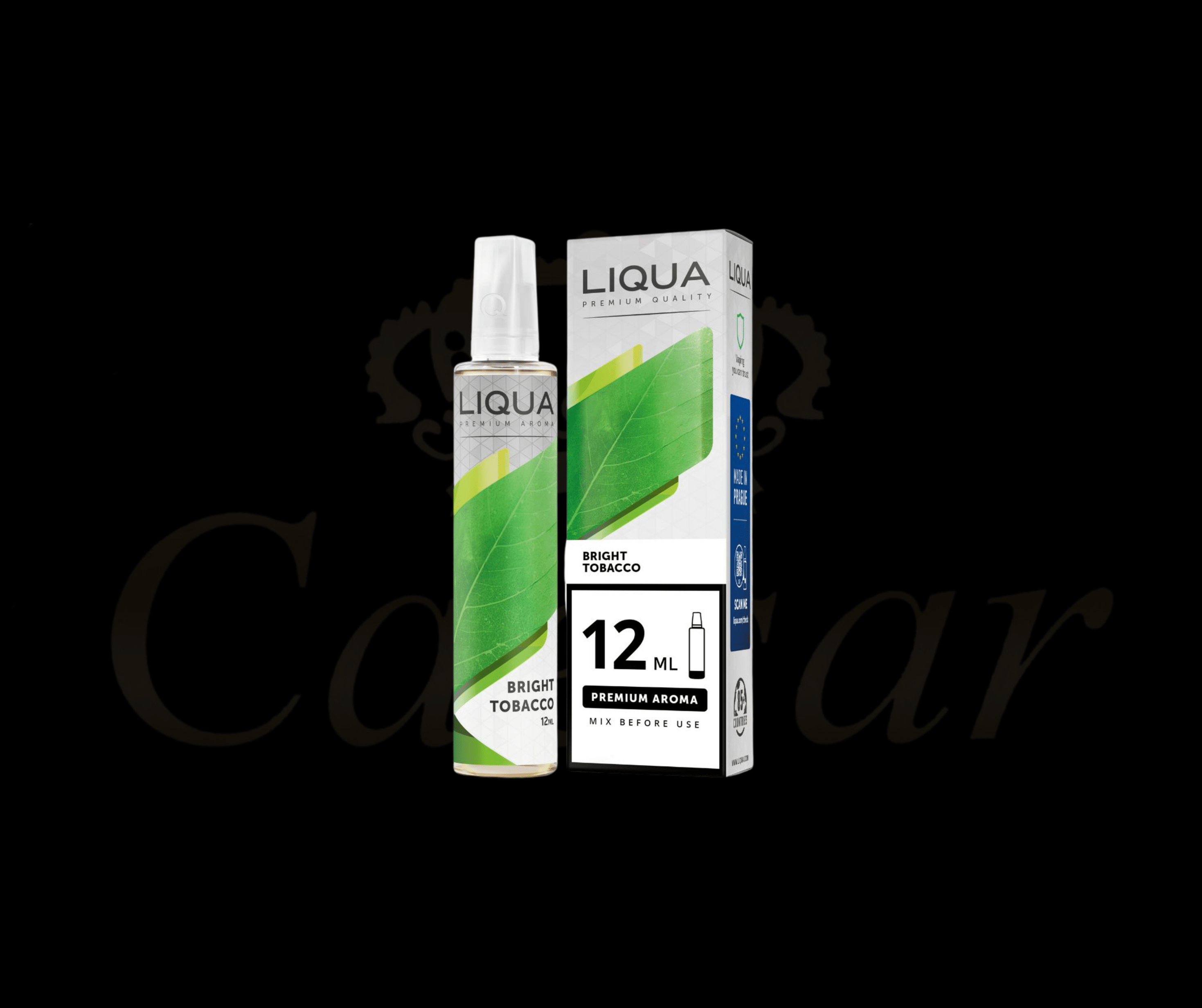 Liqua Bright Tobacco 12ml/60ml - Caesar Shisha